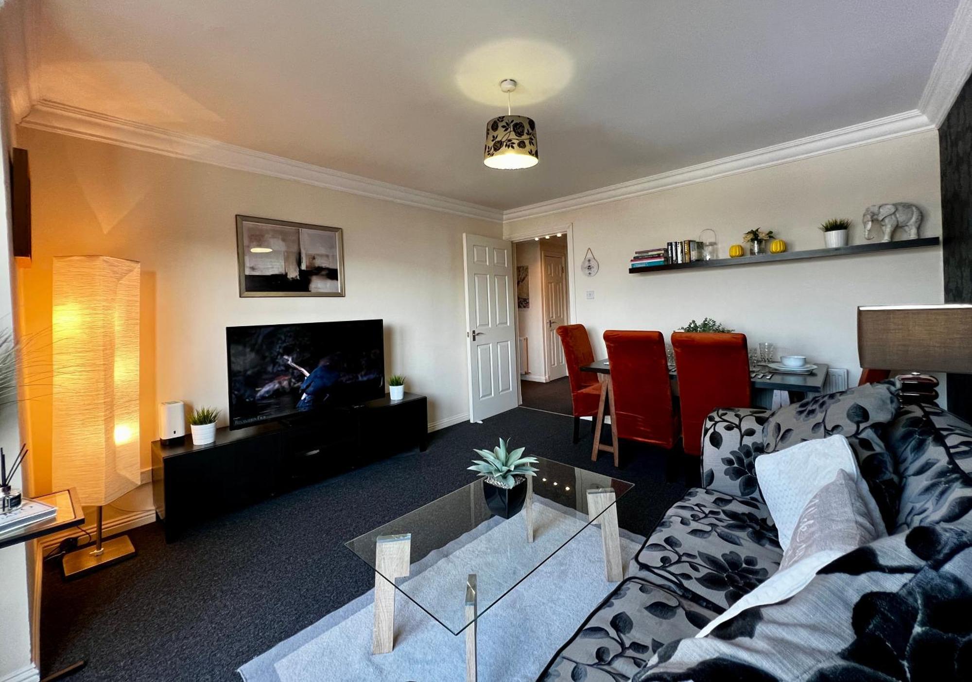 Stylish Modern Flat With Juliet Balcony & Parking Apartment Glasgow Exterior photo